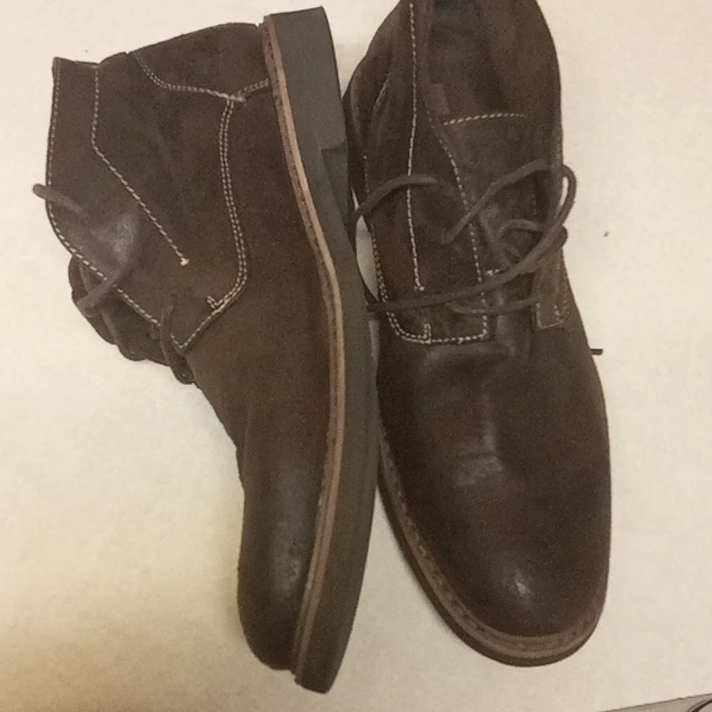 Deer Stags somers Mens Brown Shoes size 8
